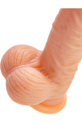 Gerçekçi Yapay Penis, PVC, 20 cm