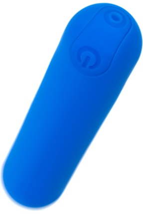 Titreşimli Mini Vibratör NEP, silikon, mavi, 8 cm