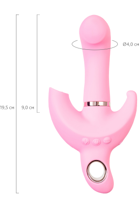 Clitoral vibrator Twistme 19.5 cm