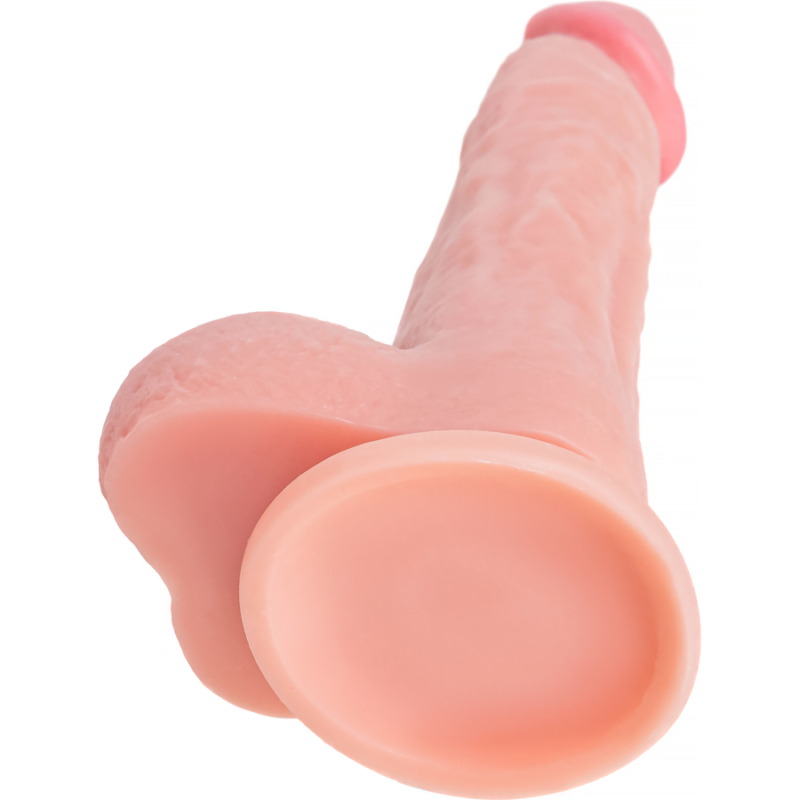 Gerçekçi Yapay Penis, PVC, 21 cm