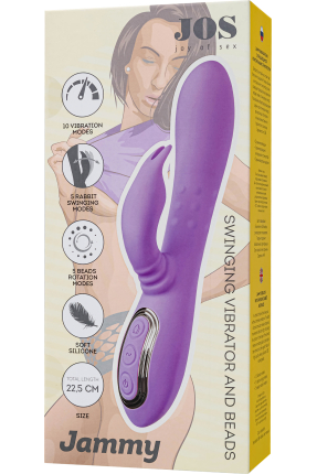 Jammy 22.5 cm Rotating Clitoral Vibrator