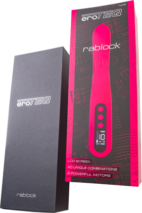 eroTeq Clitoral Vibrator Rablock 23.5 cm