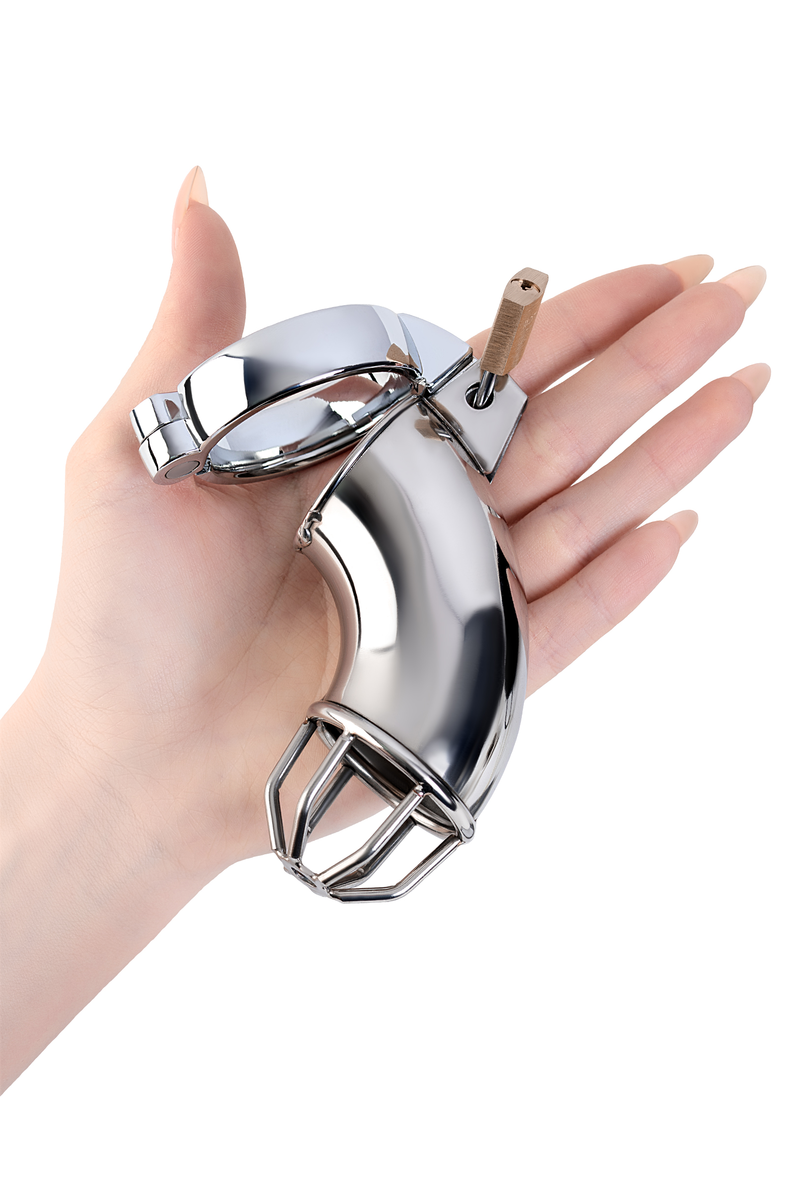 Chastity Device Metal Penis Kafesi 3 Chastity Device Metal Penis Kafesi görsel 3