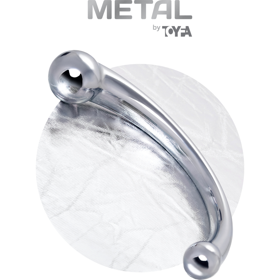 metal yapay penis, 21 cm