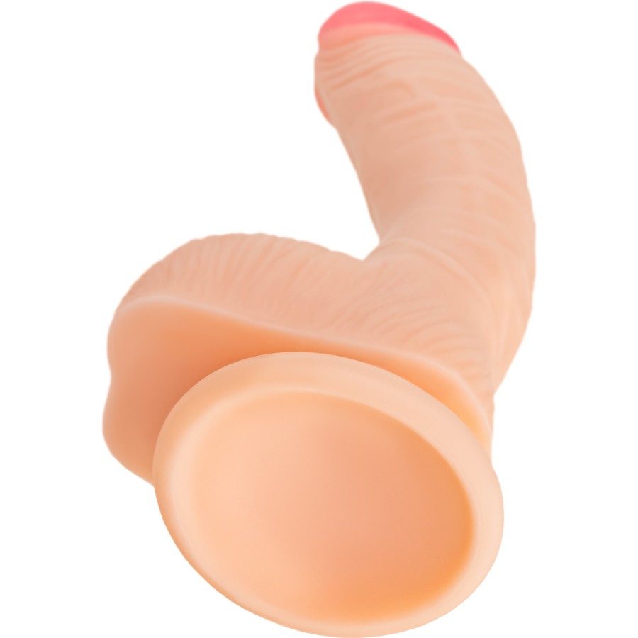 Gerçekçi Yapay Penis, PVC, 18 cm