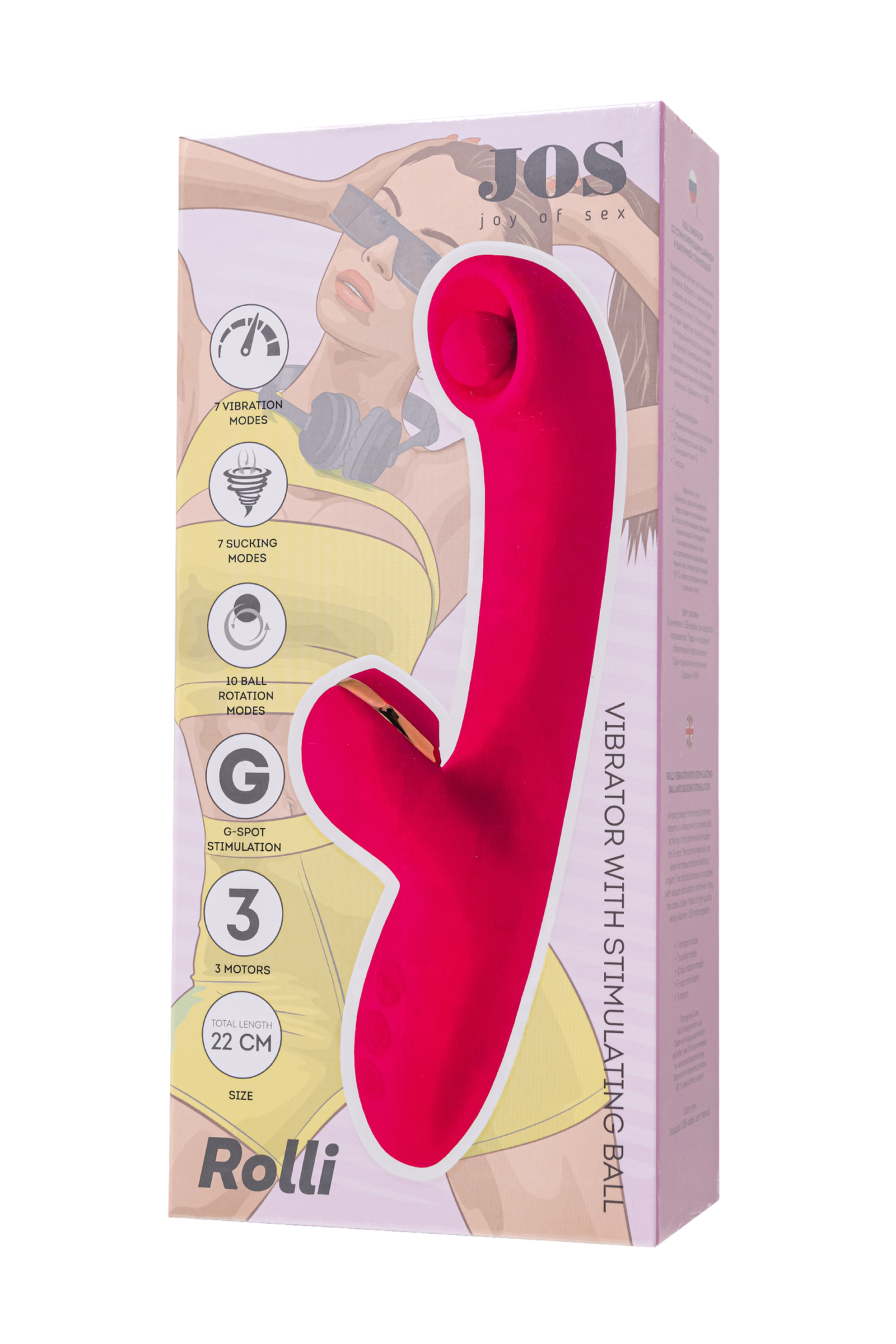 Rolli 22cm Vacuum Vibrator