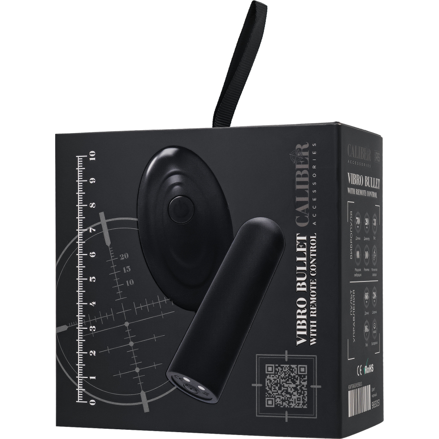 RealStick CALIBER uzaktan kumandalı, siyah