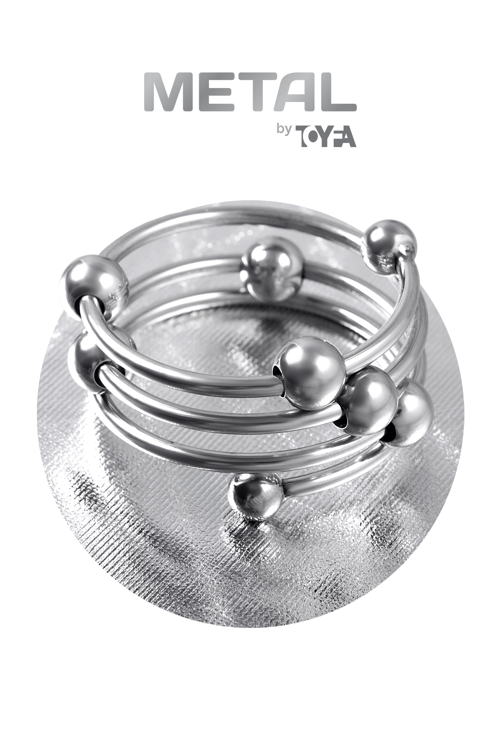 Penis Ring, Metal, Ø 4cm