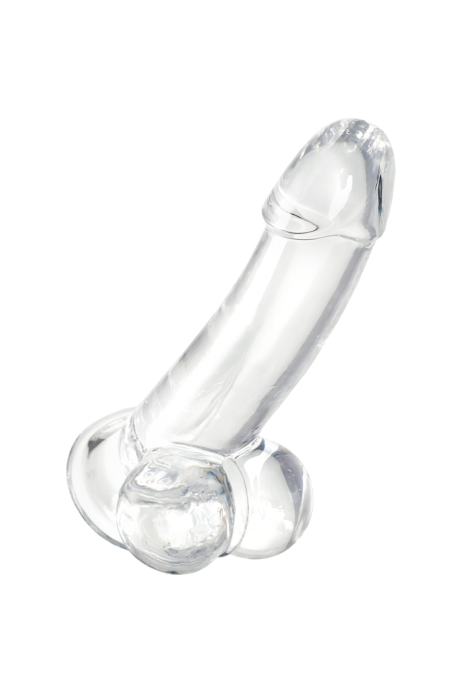 Gerçekçi Cryst yapay penis, 15 cm