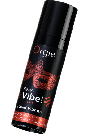 ORGİE Sexy Vibe Hot Isınma ve Titreşim etkisi olan Masaj Jeli, 15 ml