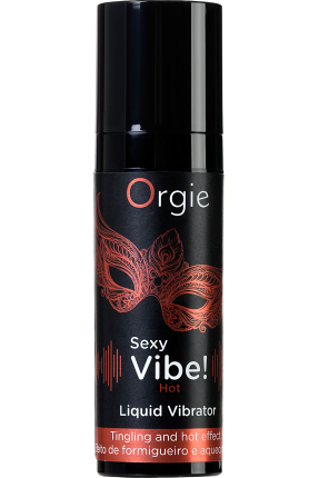 ORGİE Sexy Vibe Hot Isınma ve Titreşim etkisi olan Masaj Jeli, 15 ml