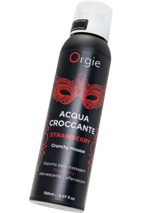 ORGIE Acqua Croccante Efervesan Nemlendiricil Şehvetli Masaj Köpüğü, 150 ml