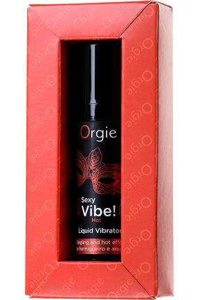 ORGİE Sexy Vibe Hot Isınma ve Titreşim etkisi olan Masaj Jeli, 15 ml