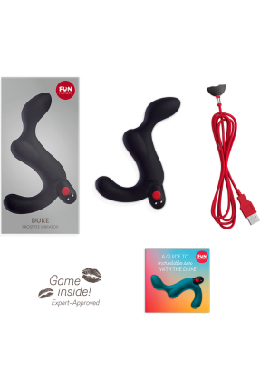 Duke Titreşimli Anal Plug 12cm