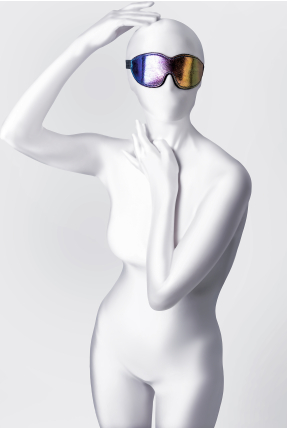 BDSM Maske 27,5 cm