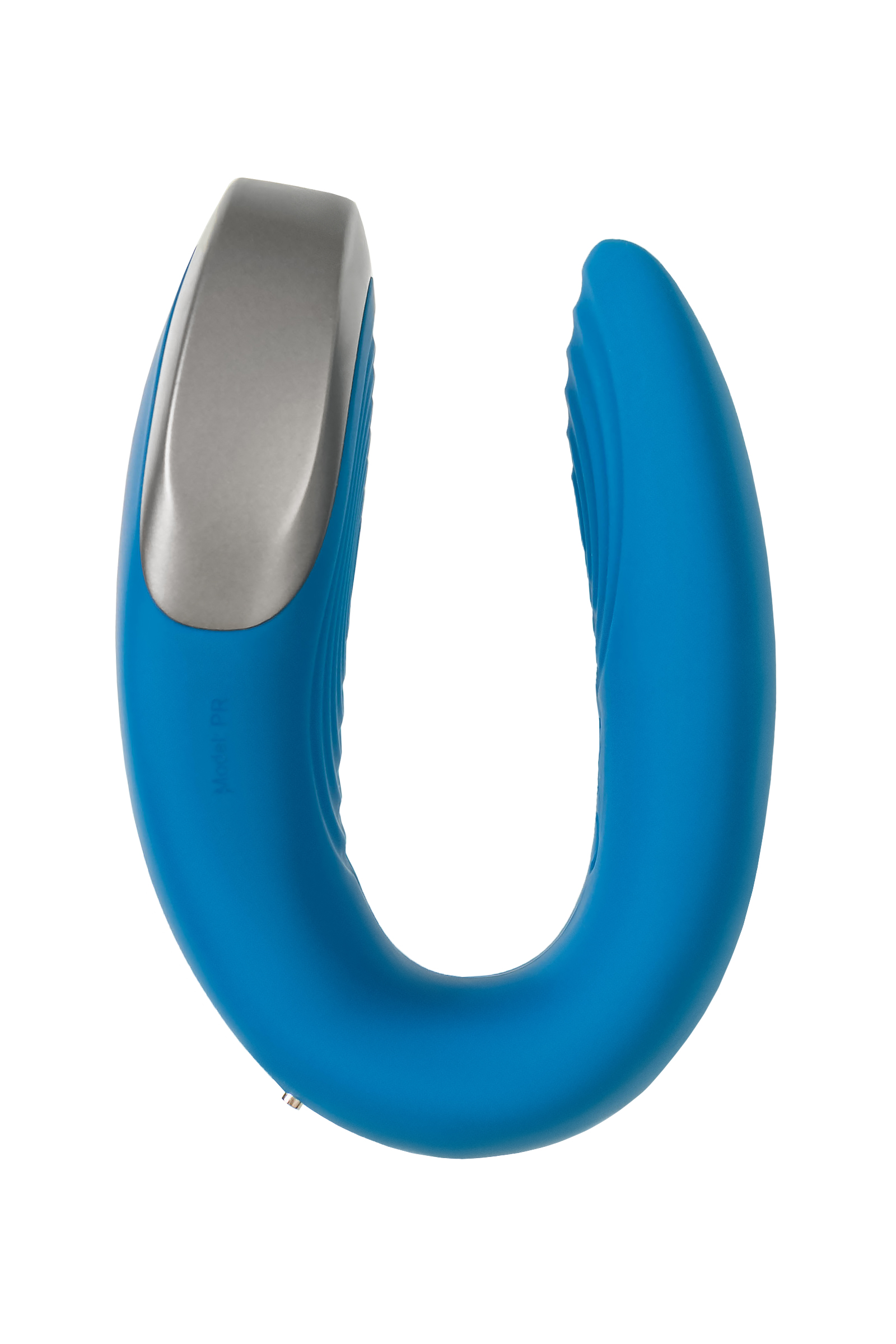 Satisfyer Double Love Connect App Blue Çiftler İçin Mini Vibratör, silikon, mavi, 18 cm