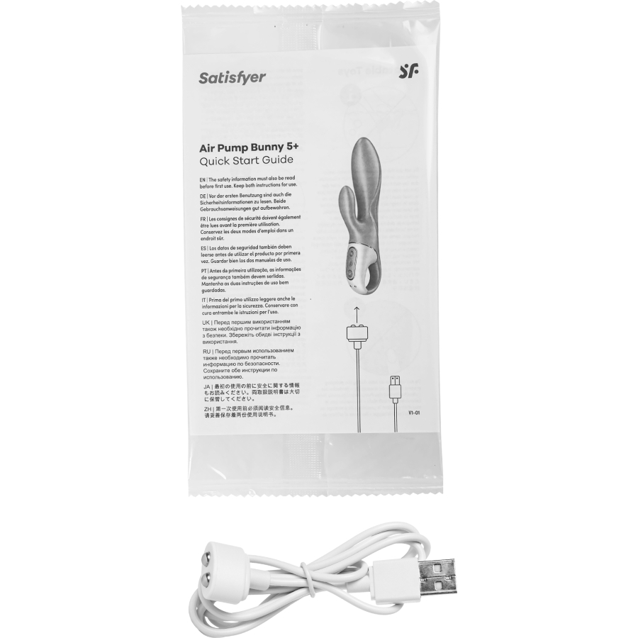 Satisfyer Air Pump Banny 5 Anal Vibratör, Silikon, yeşil, 15 cm