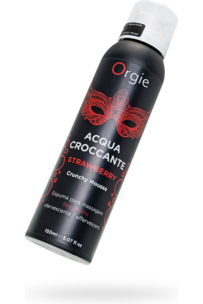 ORGIE Acqua Croccante Efervesan Nemlendiricil Şehvetli Masaj Köpüğü