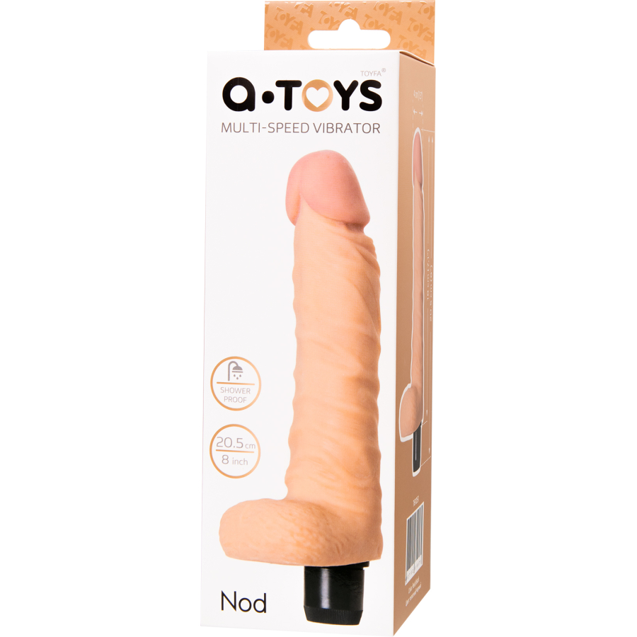 Nod  Realistik Vibratör, 20,5 cm