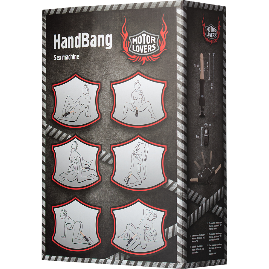 MotorLovers Seks Makinesi HandBang, 44 cm