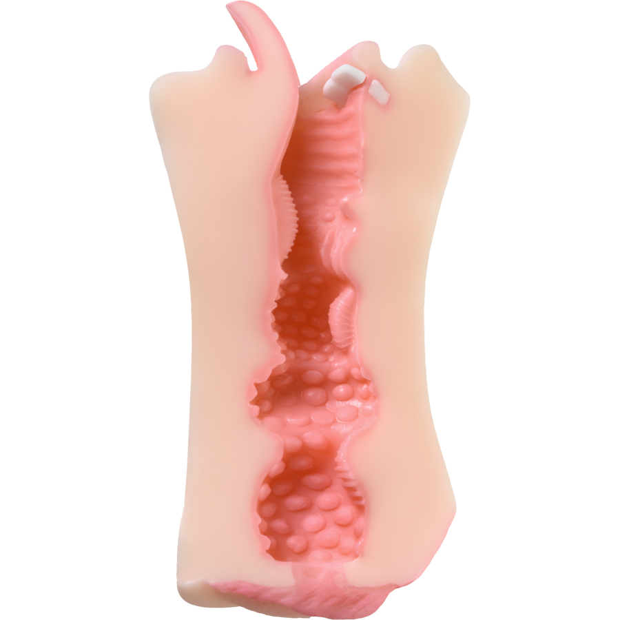 Juicy Pussy by TOYFA Masturbator Realistik, Fruity Tongue, Ağız ve Vajina, TPE, Ten,19 cm