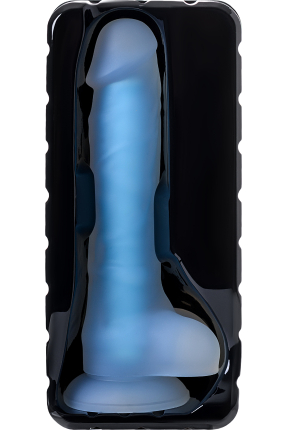 Bruce Glow Gece Parlayan Dildo, 22 cm