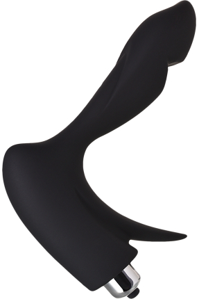 Erotist First Anal Plug, silikon, siyah, 14,4 cm