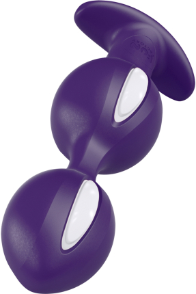 Fun Factory B BALLS Anal Plug, silikon, mor, 13 cm