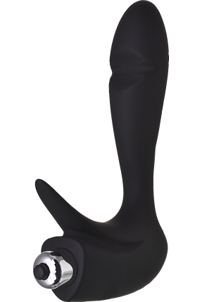 Erotist First Anal Plug, silikon, siyah, 14,4 cm