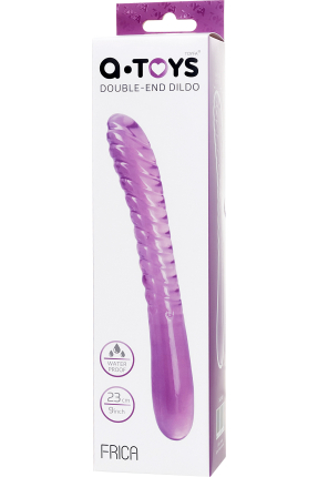 Frica Double-Sided Gel Dildo, 23 cm