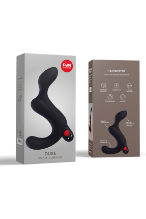 Duke Titreşimli Anal Plug 12cm