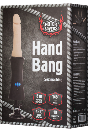 MotorLovers Seks Makinesi HandBang, 44 cm