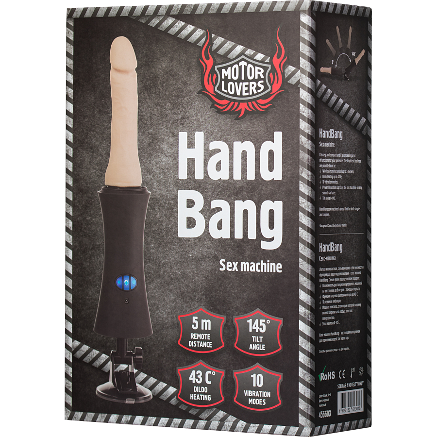 MotorLovers Seks Makinesi HandBang, 44 cm