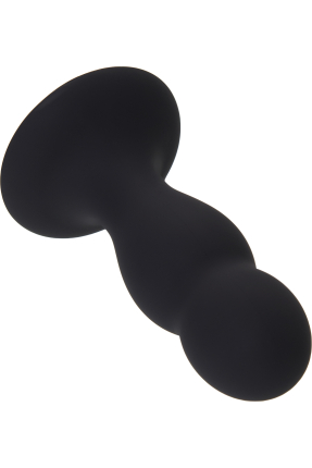Hidro Anal Plug, M, silikon, siyah, 10,5 cm