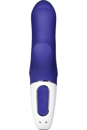 Satisfyer Magic Bunny Gerçekçi olmayan Vibratörü, Silikon, Mor, 17,7 cm
