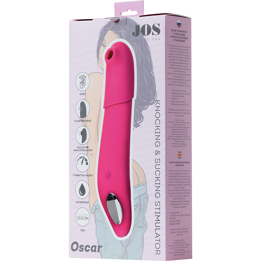 Oscar 2’si 1 arada Vibratör 20.5 cm