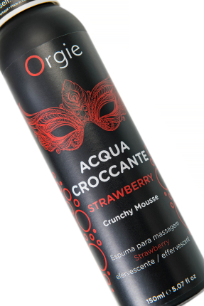 ORGIE Acqua Croccante Efervesan Nemlendiricil Şehvetli Masaj Köpüğü, 150 ml