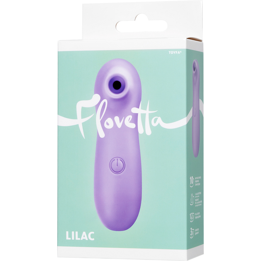 Lilac Vakum Dalgası Vibratör, 12,5 cm