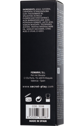 Titreşim Etkili Masaj Jeli, 15 ml