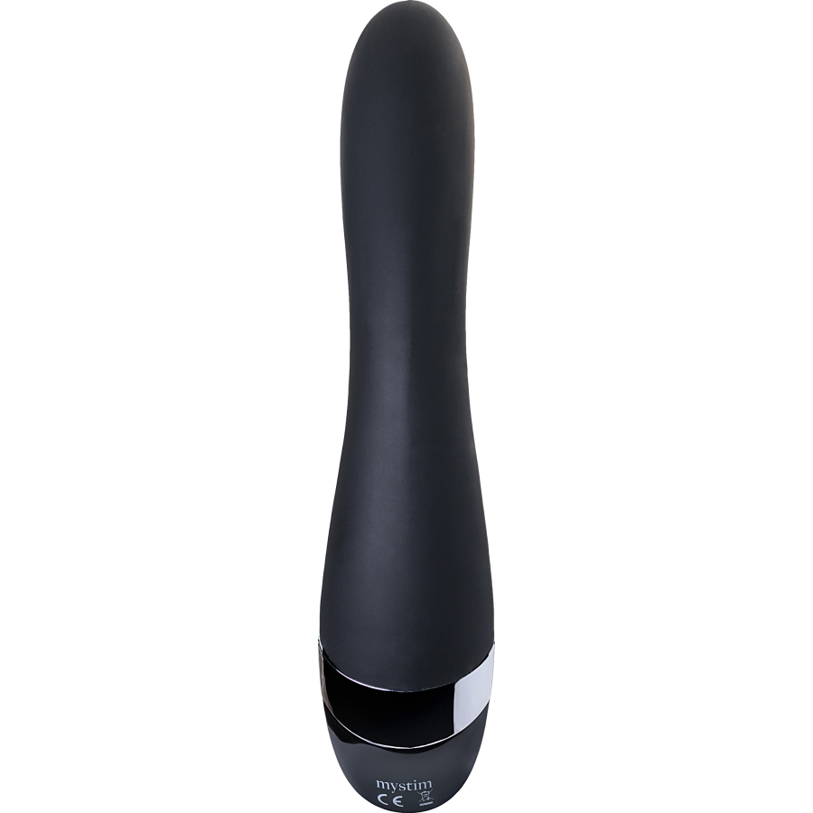 Mystim Electric Eric Elektro Stimülasyonlu Vibratör, siyah, 27 cm, Silikon
