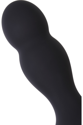 Hidro Anal Plug, M, silikon, siyah, 10,5 cm