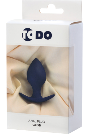 Glob anal plug, 8 cm