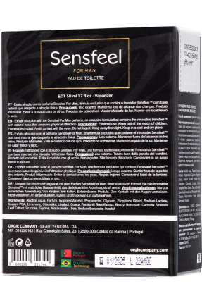 ORGIE SENSFEEL For Man Pheromone Perfume, for men, 50 ml