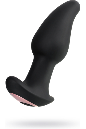 Hurricane Anal Plug, Silicone, black, 14 cm