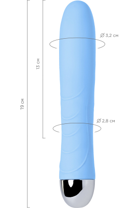 Vibrating and Heated Vibrator, 19 cm
