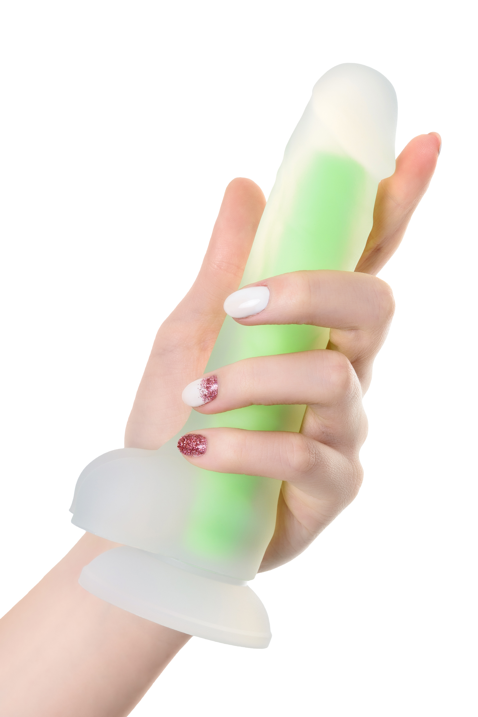 Glow Gece Parlayan Dildo,18 cm