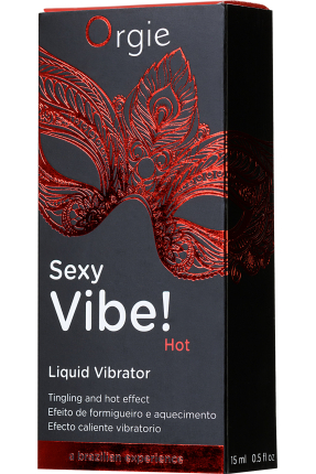 ORGİE Sexy Vibe Hot Isınma ve Titreşim etkisi olan Masaj Jeli, 15 ml
