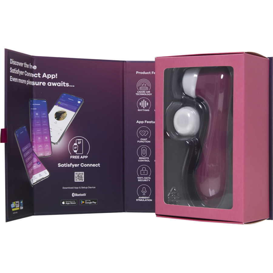 Satisfyer Pro 2 Gen 3 With Liquid Air Technology + Mobile App Vakum Klitoris Vibratör