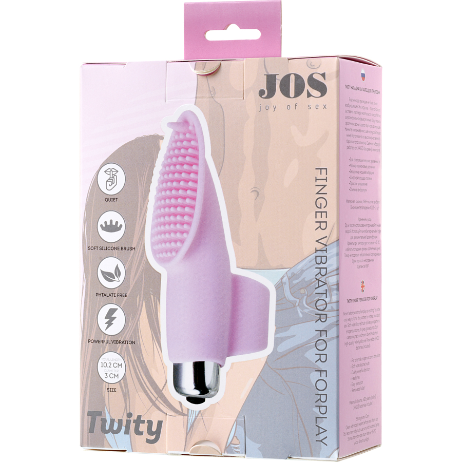 TWİTY Parmak Vibratör, 10,2 cm