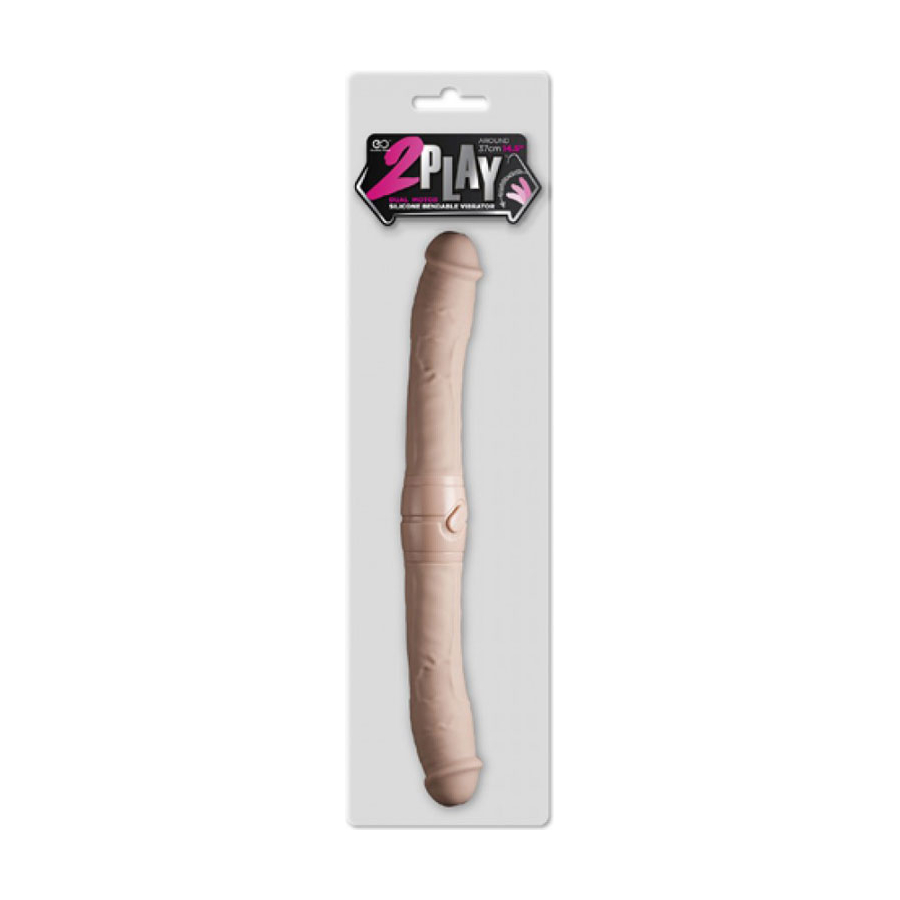 2Play Çift Taraflı ve Çift Motorlu Vibratör – 37cm